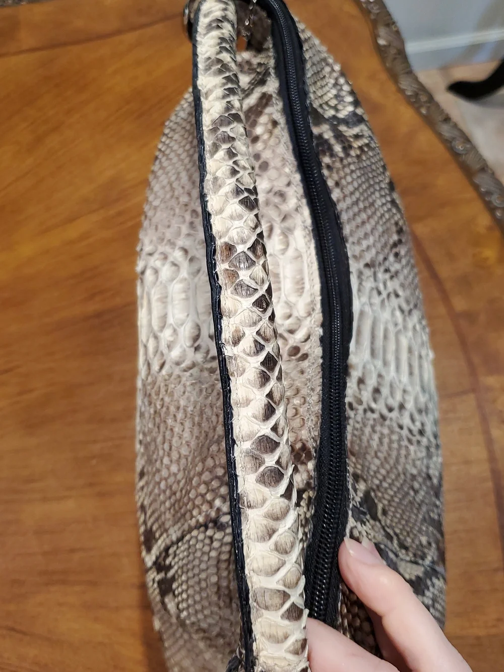 Real Python Shoulder Bag - Picture 7 of 13